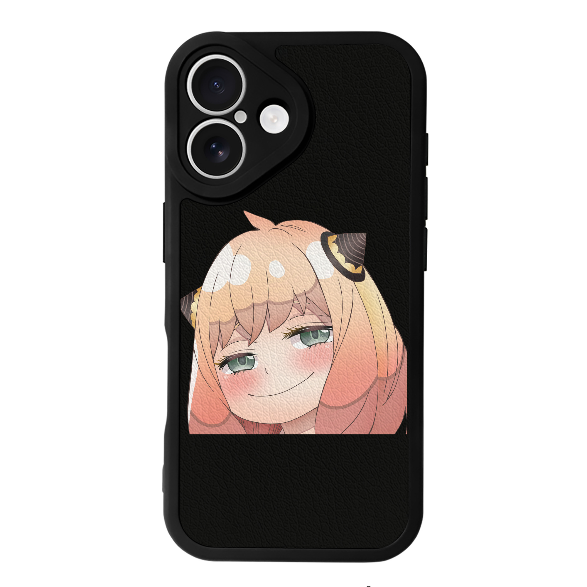 （画像用） SPY×FAMILY间谍家家酒 【iPhone 16シリーズ対応】シリコンスマホケース（レザー調） 材質：シリコン